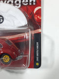 2005 RC2 Johnny Lightning 1965 Volkswagen Beetle Rallye #65 Red 1/64 Scale Die Cast Toy Car Vehicle with Bonus Mini Car Cover New in Package