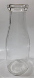 Vintage Dairyland 8 1/4" Tall Embossed Glass Milk Bottle