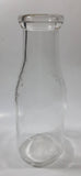 Vintage Dairyland 8 1/4" Tall Embossed Glass Milk Bottle