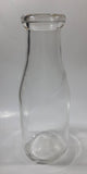 Vintage Dairyland 8 1/4" Tall Embossed Glass Milk Bottle