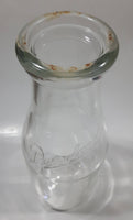 Vintage Dairyland 8 1/4" Tall Embossed Glass Milk Bottle
