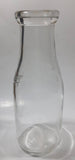 Vintage Dairyland 8 1/4" Tall Embossed Glass Milk Bottle