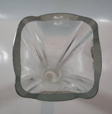 Thick and Heavy 20" Tall Eiffel Tower Clear Glass Flower Vase