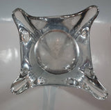 Thick and Heavy 20" Tall Eiffel Tower Clear Glass Flower Vase