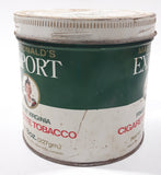 Vintage Macdonald's Export Finest Virginia Cigarette Tobacco 8 oz Metal Tin Can