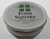 Vintage Dobie's London Mixture Four Square 50g Tin Metal Tobacco Container