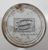 Vintage Macdonald's Export Cigarette Tobacco Tin Metal Can