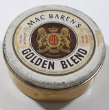 Vintage Mac Baren's Golden Blend Small Tin Metal Pipe Tobacco Container