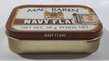 Vintage Mac Baren Navy Flake Small Tin Metal Pipe Tobacco Container