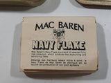 Vintage Mac Baren Navy Flake Small Tin Metal Pipe Tobacco Container