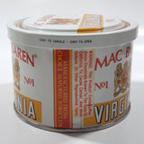 Vintage Mac Baren Virginia No 1 Tin Metal Pipe Tobacco Container