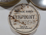 Vintage Mac Baren Symphony Ready Rubbed 3 1/2 oz Tin Metal Pipe Tobacco Container