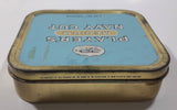 Vintage Player's Medium Navy Cut 2 oz Light Blue Tin Metal Tobacco Container