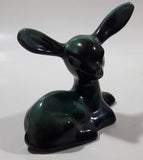 Vintage Blue Mountain Pottery 4 1/2" Long Drip Glaze Fawn Deer Animal Figurine Ornament