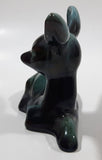 Vintage Blue Mountain Pottery 4 1/2" Long Drip Glaze Fawn Deer Animal Figurine Ornament