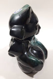 Vintage Blue Mountain Pottery 6" Tall Kitty Cat Kitten with Yarn Animal Figurine Ornament