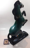 Vintage Blue Mountain Pottery Large 14" Tall Rearing Horse Animal Figurine Ornament