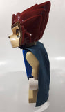 2013 Lego Kids Legend of Chima Laval Lion with Cape Character 10 1/2" Tall Plastic Digital Alarm Clock