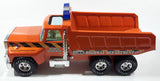 Nylint Highway Department Dump Truck Orange Pressed Steel 17" Long Die Cast Toy Car Vehicle