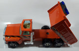 Nylint Highway Department Dump Truck Orange Pressed Steel 17" Long Die Cast Toy Car Vehicle
