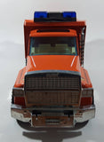Nylint Highway Department Dump Truck Orange Pressed Steel 17" Long Die Cast Toy Car Vehicle