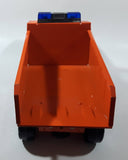 Nylint Highway Department Dump Truck Orange Pressed Steel 17" Long Die Cast Toy Car Vehicle