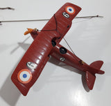 Vintage Hanging Mobile 1920s Style Airplanes Bi-Planes in Blue, Yellow, Red, Green with Part of Original Box