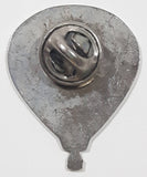 Vintage CP Canadian Pacific Air Holidays Hot Air Balloon Shaped 1" x 1 1/4" Enamel Metal Lapel Pin