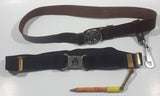 Girl Guide Club Waist Belts Elastic and Leather Style 24" and 28" Long
