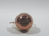 Vintage Teapot Kettle Brass and Copper 2 1/4" Tall Miniature Dollhouse Size Furniture