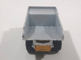 Majorette No. 274 Benne Carriere Quarry Super Dump Truck 1/100 Scale Yellow Grey  Die Cast Toy Car Vehicle