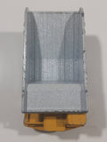 Majorette No. 274 Benne Carriere Quarry Super Dump Truck 1/100 Scale Yellow Grey  Die Cast Toy Car Vehicle