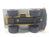 Majorette No. 274 Benne Carriere Quarry Super Dump Truck 1/100 Scale Yellow Grey  Die Cast Toy Car Vehicle