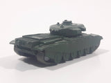 Vintage Lesney Matchbox Centurion Tank Mark III Army Olive Green Die Cast Toy Car Military Weaponry Vehicle Made in England Missing Gun