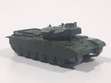 Vintage Lesney Matchbox Centurion Tank Mark III Army Olive Green Die Cast Toy Car Military Weaponry Vehicle Made in England Missing Gun