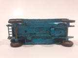 Vintage Lesney Matchbox Models of YesterYear No. Y-12 1909 Thomas Flyabout Teal Blue Die Cast Toy Antique Car Vehicle Missing Roof
