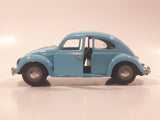 Sunnyside Superior No. 7707 1955 Volkswagen Beetle Bug Light Blue 1/24 Scale Die Cast Toy Car Vehicle with Opening Doors