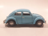 Sunnyside Superior No. 7707 1955 Volkswagen Beetle Bug Light Blue 1/24 Scale Die Cast Toy Car Vehicle with Opening Doors