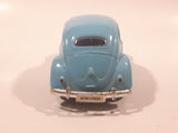 Sunnyside Superior No. 7707 1955 Volkswagen Beetle Bug Light Blue 1/24 Scale Die Cast Toy Car Vehicle with Opening Doors