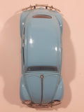 Sunnyside Superior No. 7707 1955 Volkswagen Beetle Bug Light Blue 1/24 Scale Die Cast Toy Car Vehicle with Opening Doors