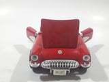 Sunnyside Superior No. 7708 1957 Corvette Red 1/24 Scale Die Cast Toy Car Vehicle with Opening Doors and Hood