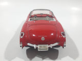 Sunnyside Superior No. 7708 1957 Corvette Red 1/24 Scale Die Cast Toy Car Vehicle with Opening Doors and Hood
