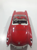 Sunnyside Superior No. 7708 1957 Corvette Red 1/24 Scale Die Cast Toy Car Vehicle with Opening Doors and Hood