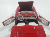 Sunnyside Superior No. 7708 1957 Corvette Red 1/24 Scale Die Cast Toy Car Vehicle with Opening Doors and Hood