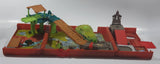 2008 Mattel Matchbox Croc Escape Pop Up Folding Play Set