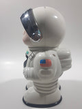 1989 - 1991 NASA Astronaut Shaped Plastic 8 1/2" Tall Digital Alarm Clock Coin Bank with Coin Distinguishing Mechanism and Lights & Sound U.S. Pat No. 4998611