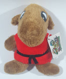 1992 Takara Mirage Studios TMNT Teenage Mutant Ninja Turtles Splinter 6 1/2" Tall Toy Stuffed Animal Cartoon Character Figure Plush New with Tags