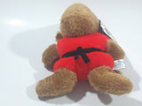 1992 Takara Mirage Studios TMNT Teenage Mutant Ninja Turtles Splinter 6 1/2" Tall Toy Stuffed Animal Cartoon Character Figure Plush New with Tags