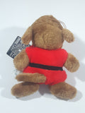 1992 Takara Mirage Studios TMNT Teenage Mutant Ninja Turtles Splinter 6 1/2" Tall Toy Stuffed Animal Cartoon Character Figure Plush New with Tags