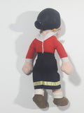 Vintage Popeye Olive Oyl 7" Tall Toy Stuffed Plush Cartoon Character